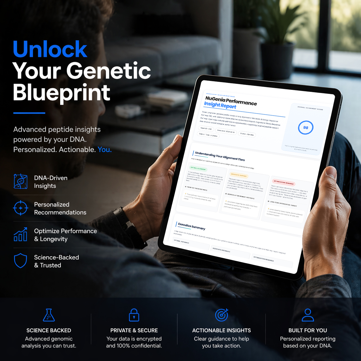 NuGenia Insights™ | Personalized Genomic Analysis Report - Image 2