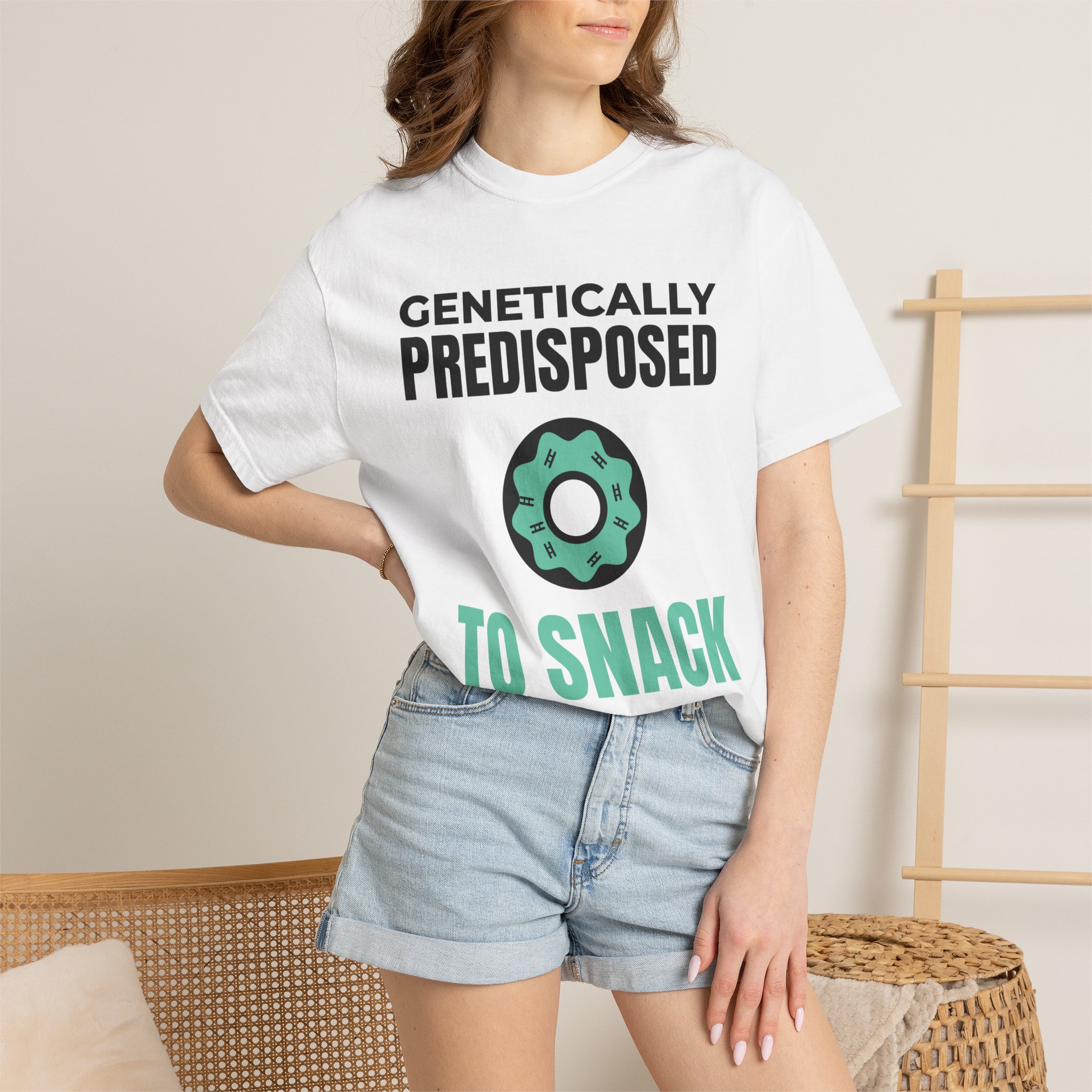 Genetically Predisposed to Snack T-Shirt - Image 6